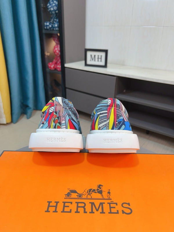 SNEAKER SLIP-ON HM LANCE DENIM MULTICOLORE