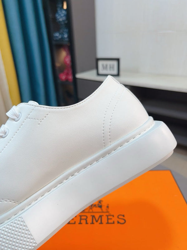 HM IRWIN SNEAKER WHITE CALFSKIN