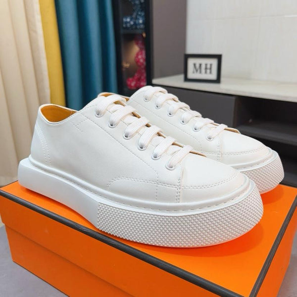 HM IRWIN SNEAKER WHITE CALFSKIN