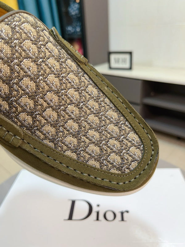 CD GRANVILLE BASIC LOAFER OLIVE JACQUARD