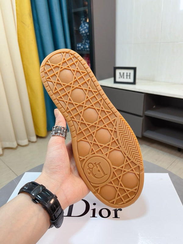 CD RETRO SNEAKER COBALT CALFSKIN