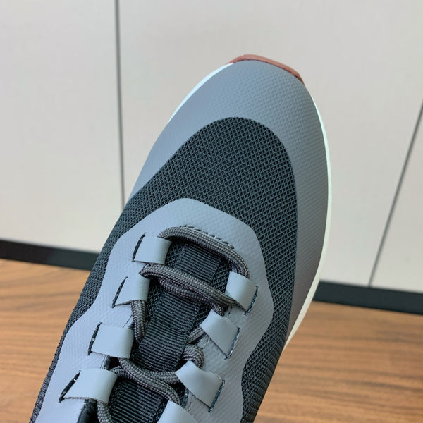 LP Week-End Walk Sneaker In Grey Black Mix Blue Mesh Fabric 984408