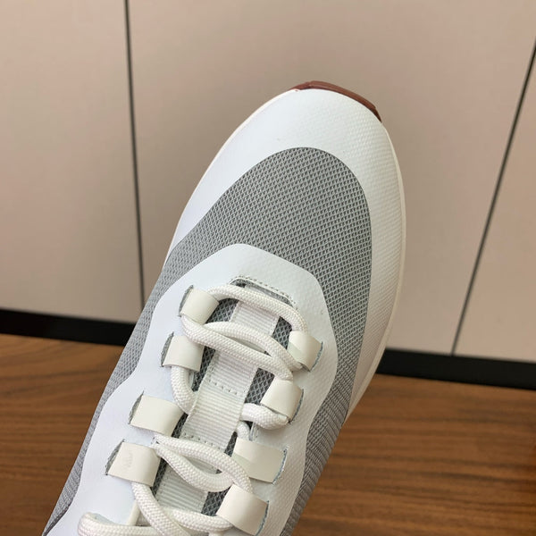 LP Week-End Walk Sneaker In Grey White Mix Black Mesh Fabric 984415