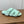 HM Chypre Sandal In Light Turquoise Lamb Wool 984178
