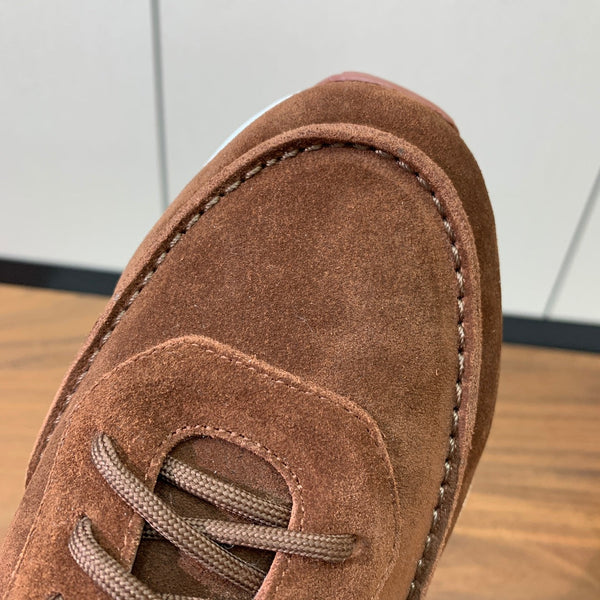 LP Week-End Walk Sneaker In Brown Mocha Suede 984396
