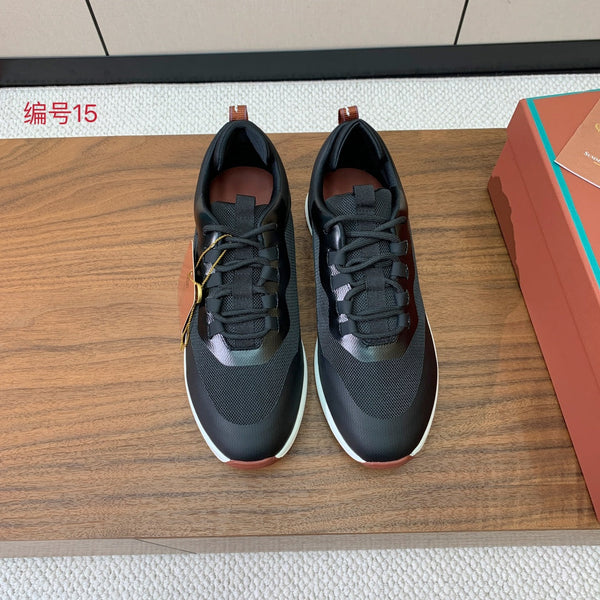 LP Week-End Walk Sneaker In Black Mesh Fabric  984417