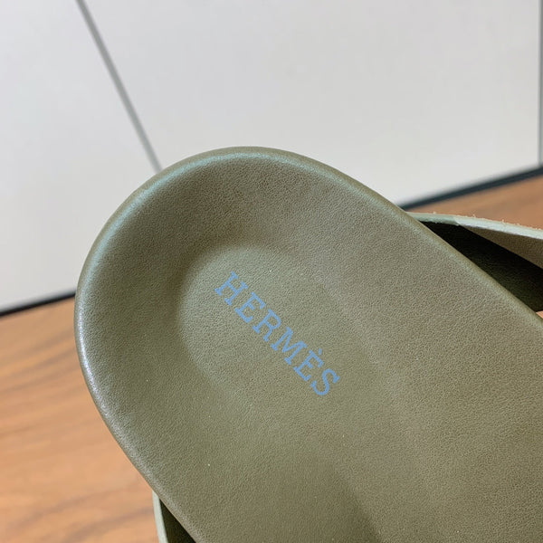 HM Kazimir Sandal Etoupe Suede Calfskin 294033