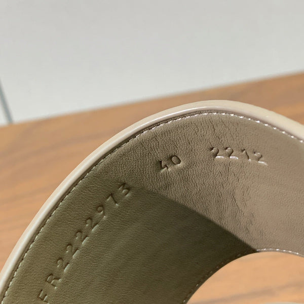 HM Jackson Sandal Beige Black Cowhide 294060