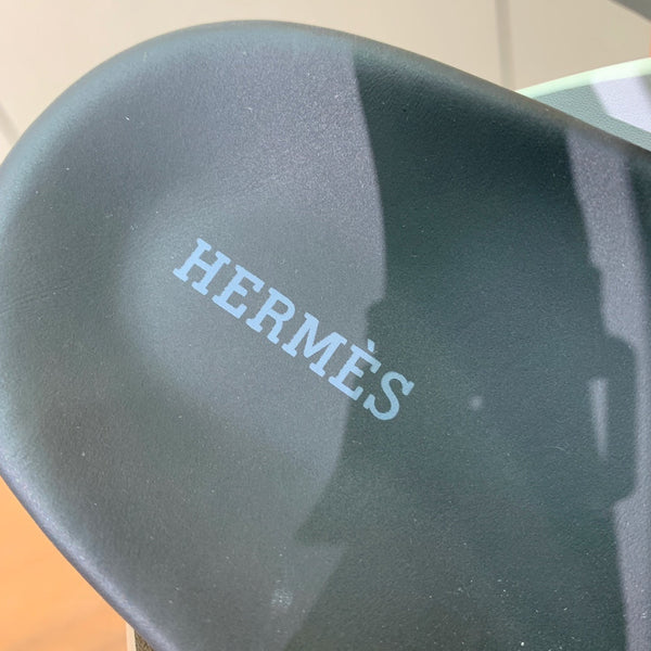 HM Heracles Sandals White Etoupe Calfskin 294079