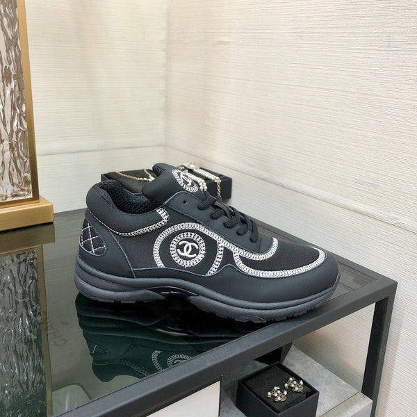 CC Sneaker Black Fabric