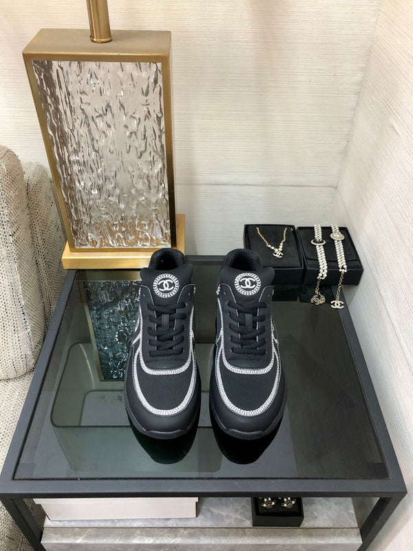 CC Sneaker Black Fabric