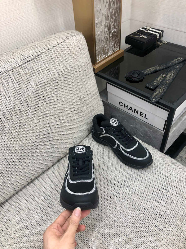 CC Sneaker Black Fabric