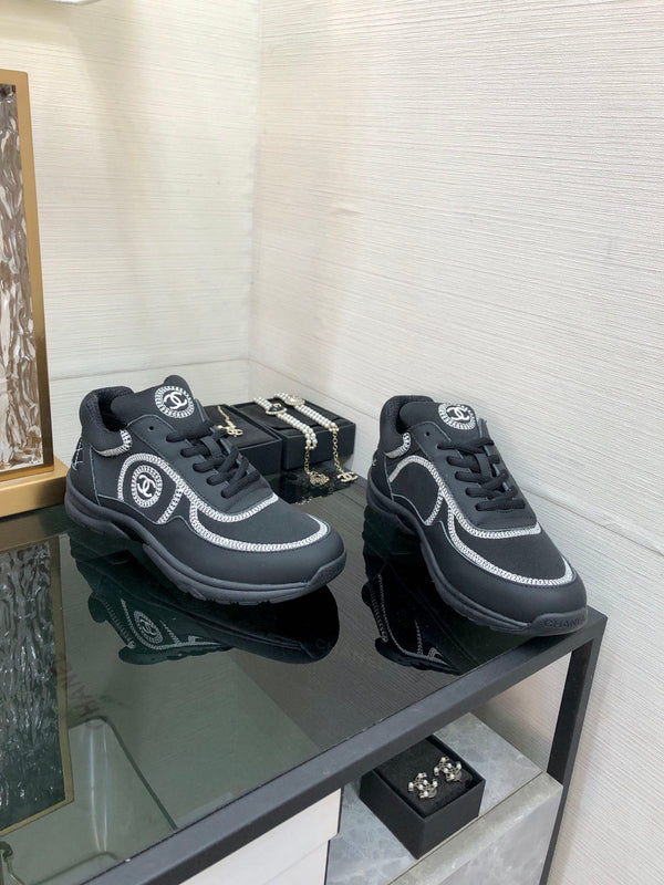 CC Sneaker Black Fabric