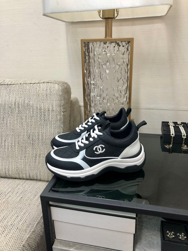 CC Sneaker Black Nappa Leather