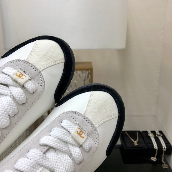 CC Sneake Black Mix White Grey Cowhide