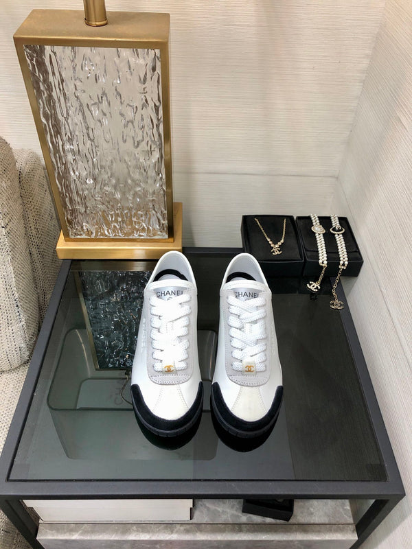 CC Sneake Black Mix White Grey Cowhide