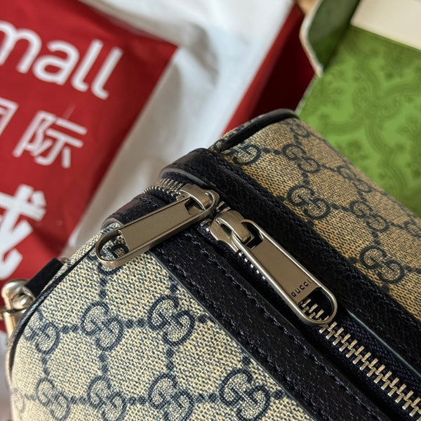 Borsa Gucci Ophidia in tela beige mix blu 240088