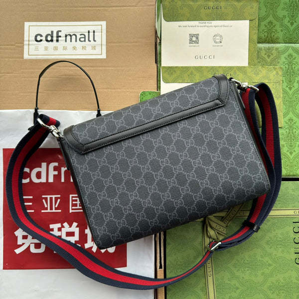 Borsa Gucci 27 in tela nera 239989