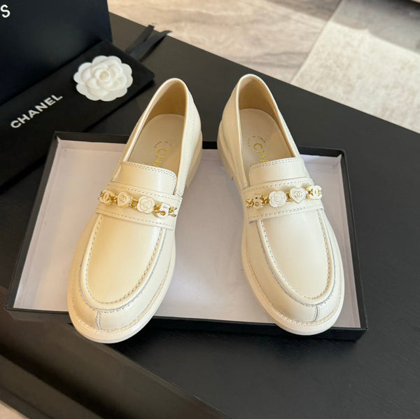 CC 25C Loafer White Leather 212969