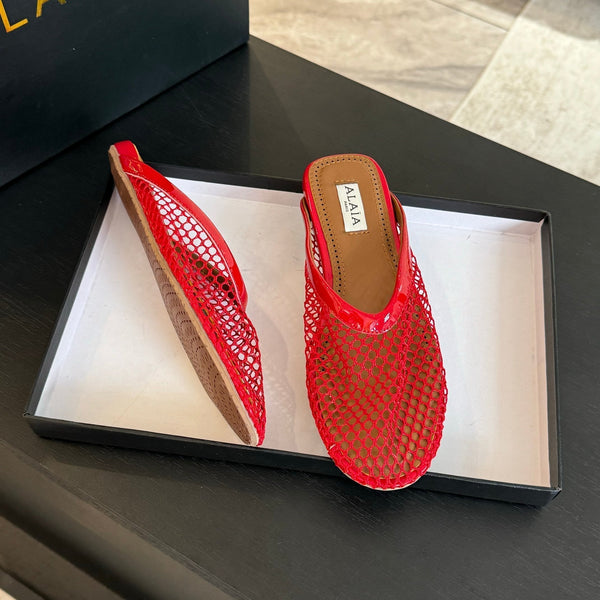 mulo piatto in rete di agnello rosso