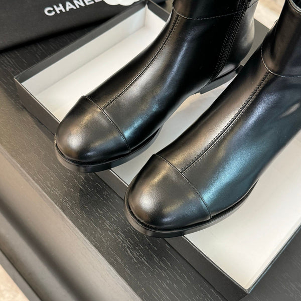 CC Ankle Boots 20mm Black Calfskin