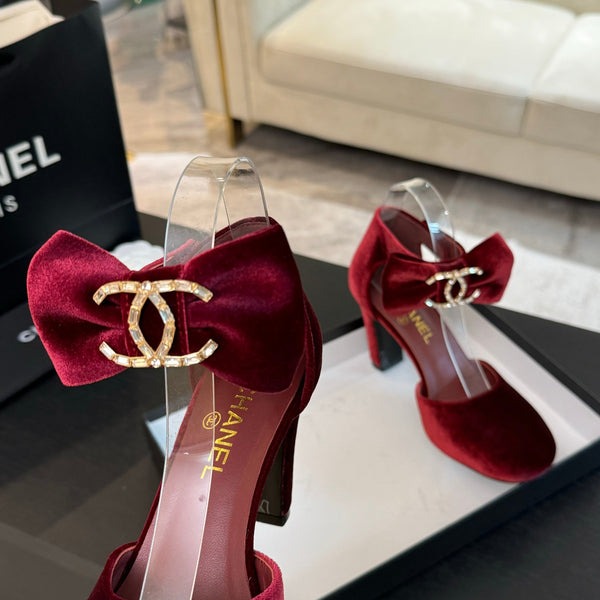 CC Mary Janes Red Velvet