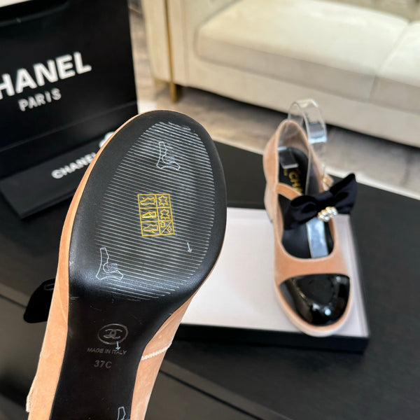 CC 25C Mary Jane Peach Pink color Imported Cowhide 212948