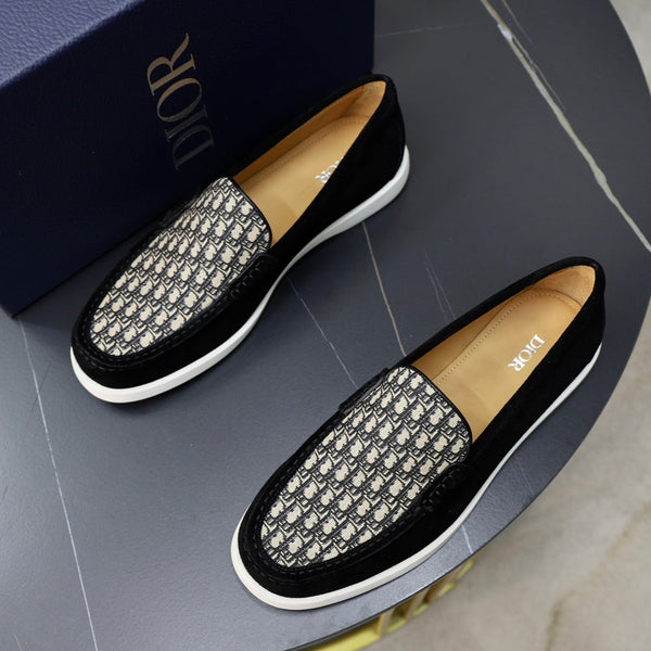 CD GRANVILLE BASIC LOAFER BLACK-WHITE JACQUARD