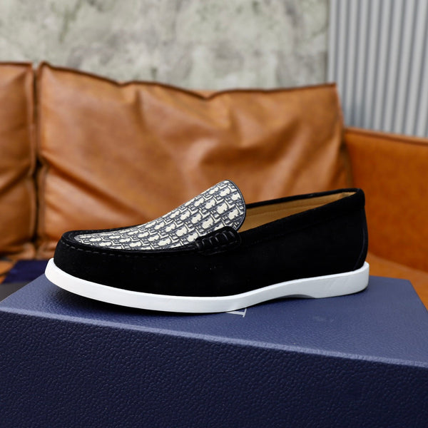 CD GRANVILLE BASIC LOAFER BLACK-WHITE JACQUARD