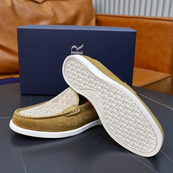 CD GRANVILLE BASIC LOAFER FLAX-BEIGE JACQUARD