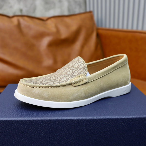 CD GRANVILLE BASIC LOAFER PASTEL YELLOW JACQUARD
