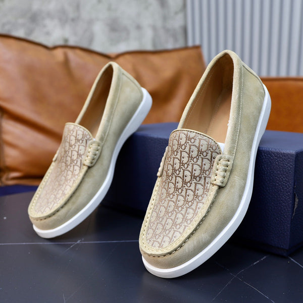 CD GRANVILLE BASIC LOAFER PASTEL YELLOW JACQUARD
