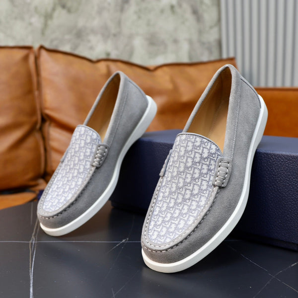 CD GRANVILLE BASIC LOAFER GRAY-WHITE JACQUARD