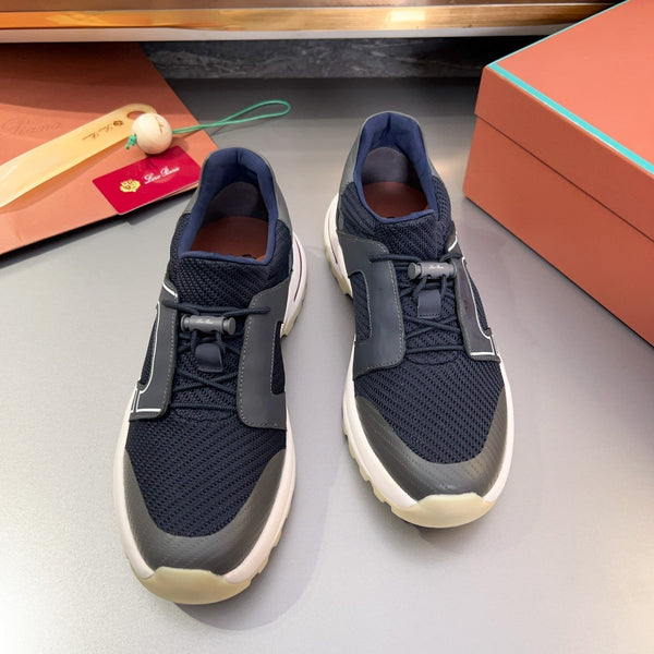 LP TRAIL HIKER WALK SNEAKER BLACK MESH BREATHABLE