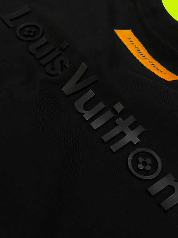 T-SHIRT LV IN COTONE MODAL NERO 238790