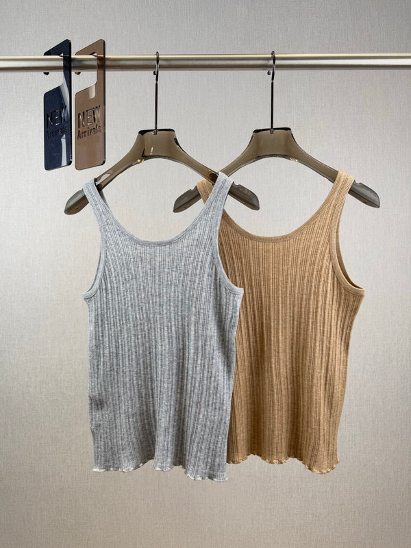 Fendi Tank Top Wool Fabric 232704