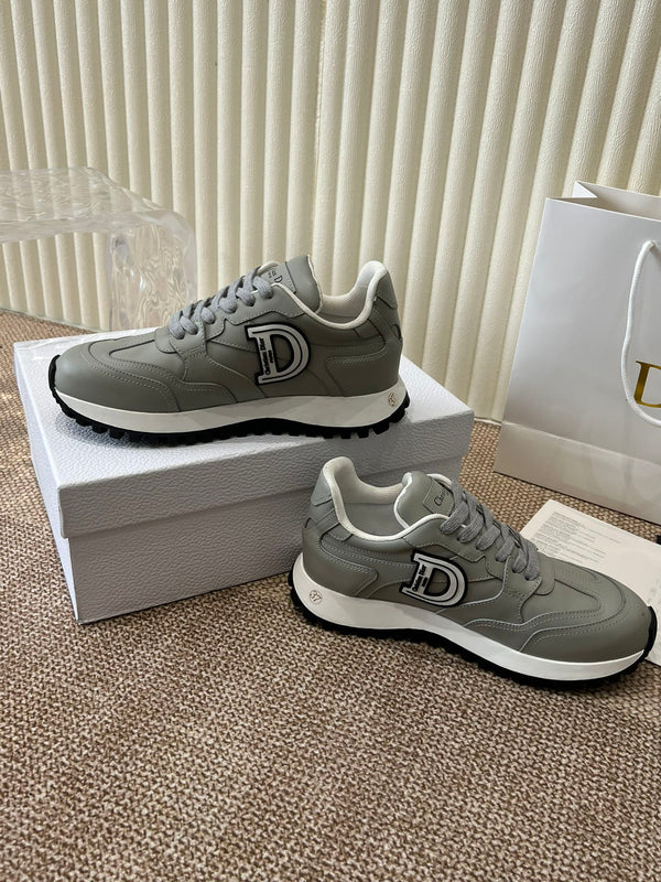 C'est Dior Sneaker Grey Lamskin