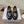 CD Boy Platform Loafer In Black Mix White Tweed Fabric And Cowhide 113485