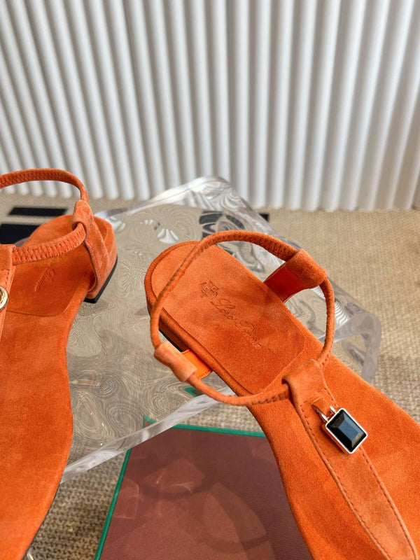 LP 25C Mindil Sandal Kyoto Orange Suede 208100