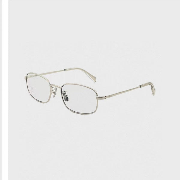 TRIOMPHE RHINESTONE SUNGLASS CL40285U IN METAL WITH CRYSTALS