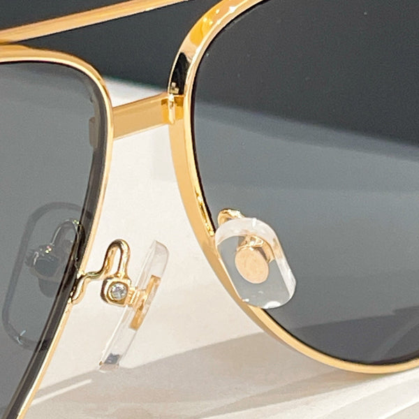 PREMIÈRE AVIATOR FRAME SUNGLASSES CT0334S IN METAL