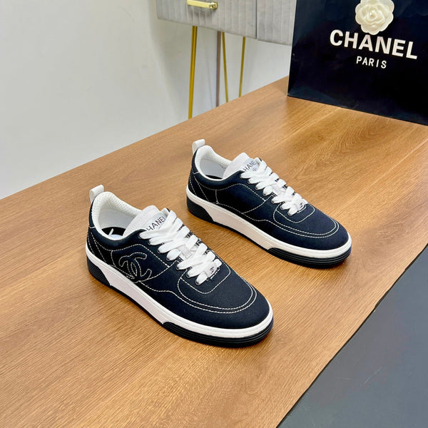 CC Sneaker 25mm In Charcoal Blue Soft Denim 149495