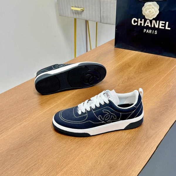 CC Sneaker 25mm In Charcoal Blue Soft Denim 149495