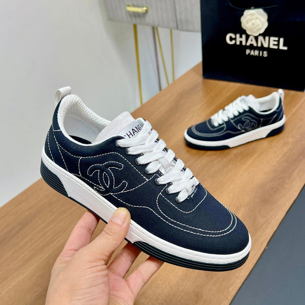 CC Sneaker 25mm In Charcoal Blue Soft Denim 149495