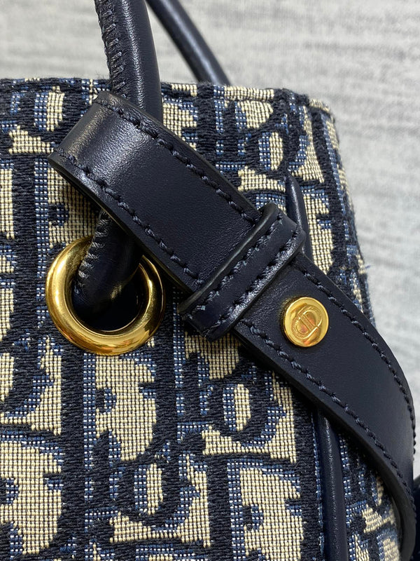 meidum cd nolita 27cm blue oblique jacquard