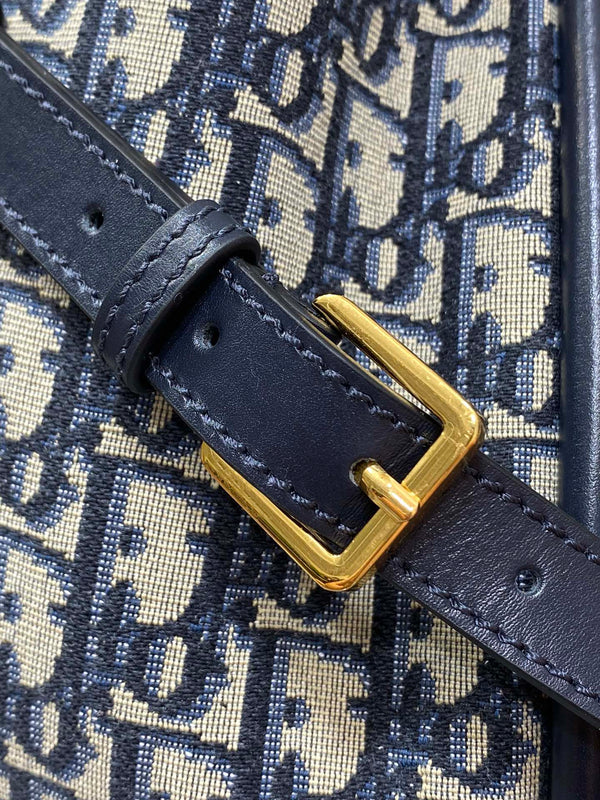 meidum cd nolita 27cm blue oblique jacquard