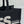 MEDIUM BOOK TOTE 36 IN BLACK MIX WHITE CANVAS 226507