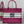 MISS TOTE 36 IN MAGENTA PURPLE CANVAS