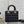 CD Lady Bag 20cm Black Lambskin Brown Charm
