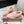 LP Summer Charms Walk Loafers In Light Pink Mix Beige Suede With Rabbit Fur Lining 985642